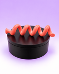 Magnetic Spiral Enrichment Toy for Jumping Spiders