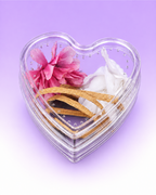 Heart-Shaped Decorated Jumping Spider Sling Enclosure