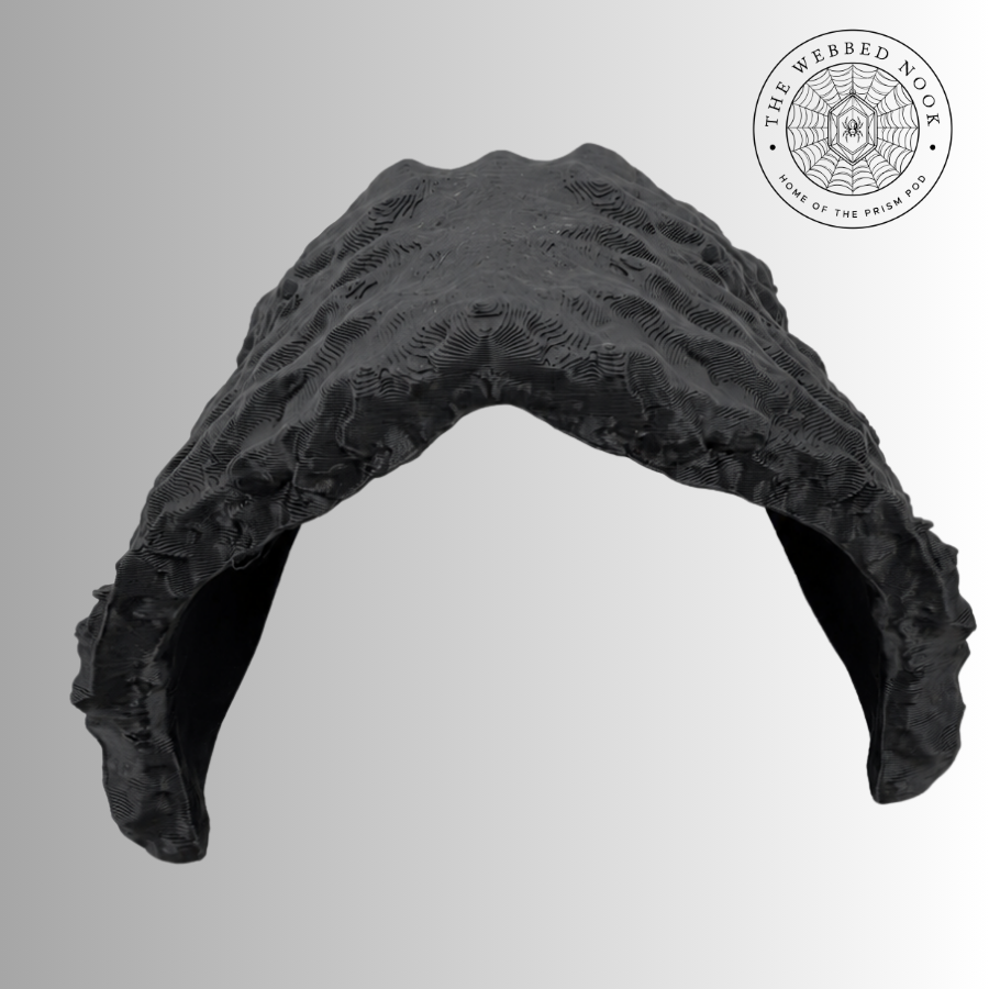 Naturalistic Rock Tarantula Hide – 3D Printed Terrestrial Spider Hide