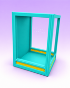 Custom Color 5×5×8" Jumping Spider Enclosure