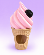 Magnetic Ice Cream Hide for Jumping Spiders