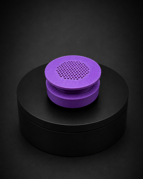 3D Printed Screw-On Enclosure Vent | Ventilation Insert for Spider, Reptile, Isopod & Insect Habitats