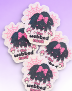 The Webbed Nook™ Avicularia Avicularia Kawaii Sticker