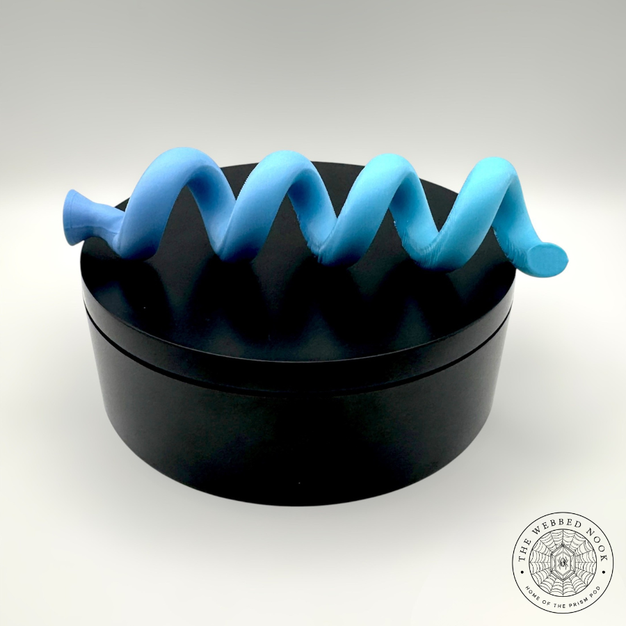 Magnetic Spiral Climbing Toy for Jumping Spiders | 3D Printed Enclosure Enrichment