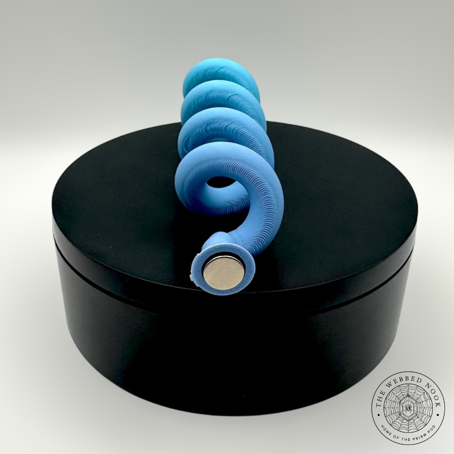 Magnetic Spiral Climbing Toy for Jumping Spiders | 3D Printed Enclosure Enrichment