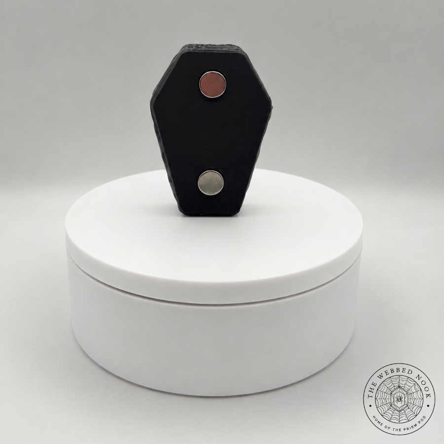 Magnetic Coffin Hide for Jumping Spiders | 3D Printed Spider Enclosure Hideout