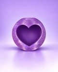 Magnetic Round Heart-Opening Jumping Spider Hide