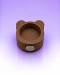 Magnetic Teddy Bear-Shaped Jumping Spider Feeding Dish