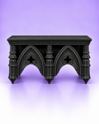 Magnetic Gothic Arch Jumping Spider Ledge