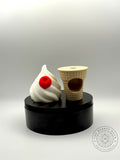Magnetic Ice Cream Hide for Jumping Spiders