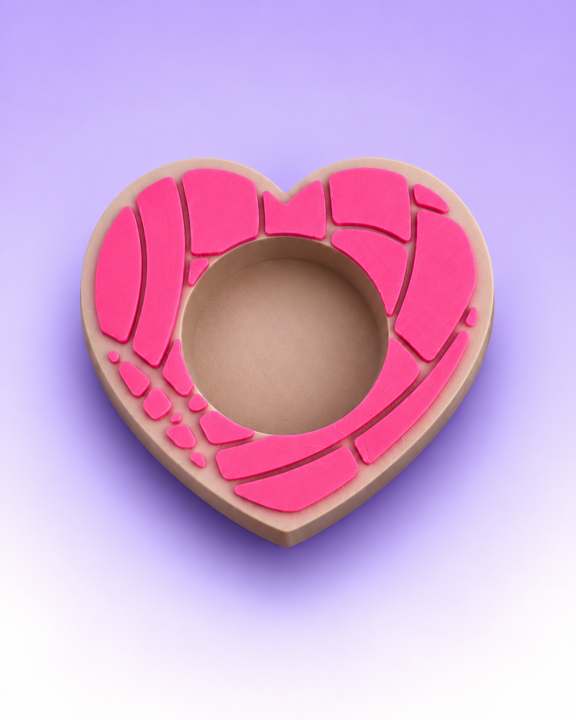 Magnetic Pan Dulce Heart Jumping Spider Hide