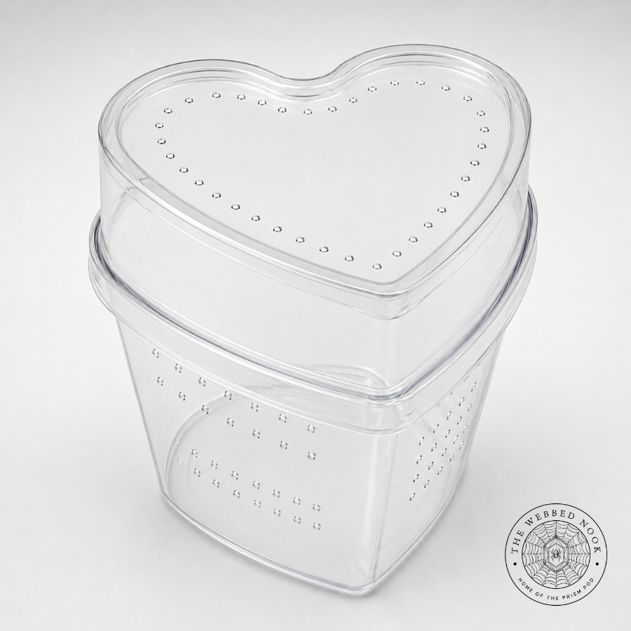 Heart-Shaped Pre-Ventilated Sling Enclosure – 2.6" x 3"