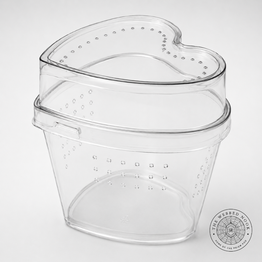 Heart-Shaped Pre-Ventilated Sling Enclosure – 2.6" x 3"