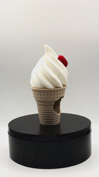 Magnetic Ice Cream Hide for Jumping Spiders